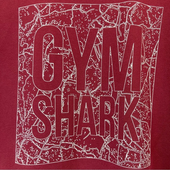 Gymshark Burgundy Shirt Size M - Picture 5 of 9